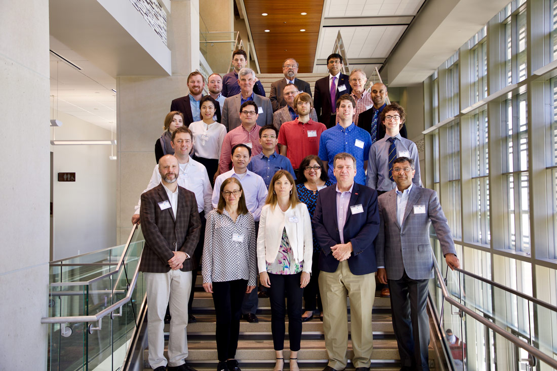 CREDDS Center Scientific Advisory Committee members group photo